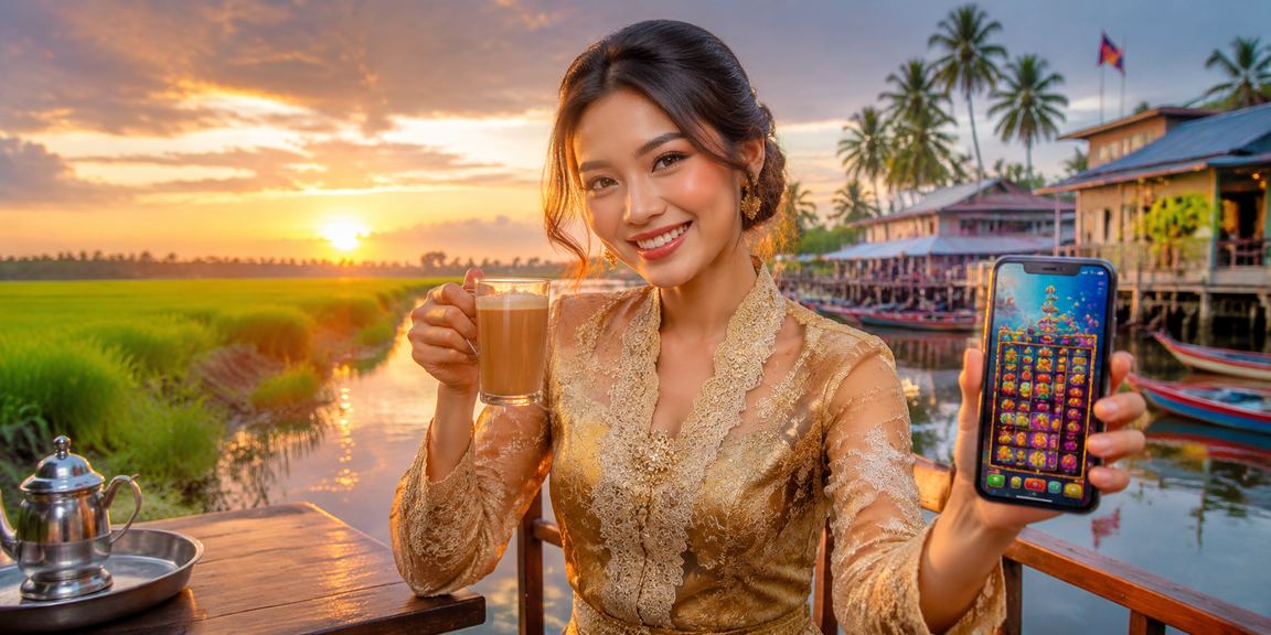 Pengguna wanita dari Kedah mendaftar akaun maju66 menggunakan telefon pintar dengan mudah